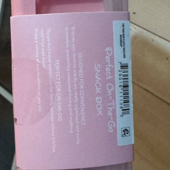 CWC Pink XO Snack Box Snacklebox - Picture 6 of 7